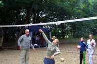 Beachvolleyballtraining